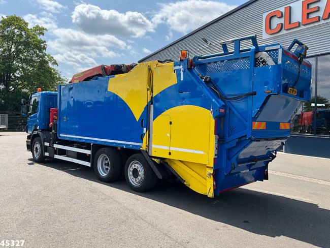 Scania  P 280 Geesink / VSA Palfinger 23 Tonmeter laadkraan (4)