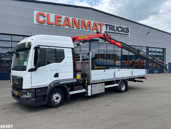 MAN  TGL 12.220 Euro 6 Palfinger 11 Tonmeter laadkraan Just 60.518 km! (0)