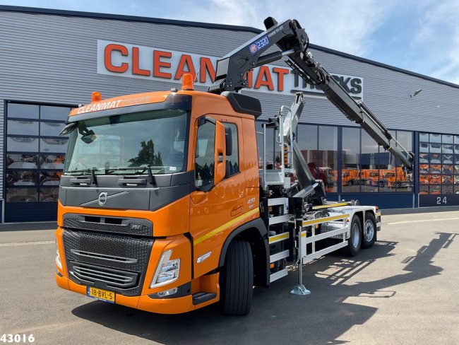 Volvo  FM 430 HMF 23 Tonmeter laadkraan Welvaarts laadkraan weegsysteem (0)