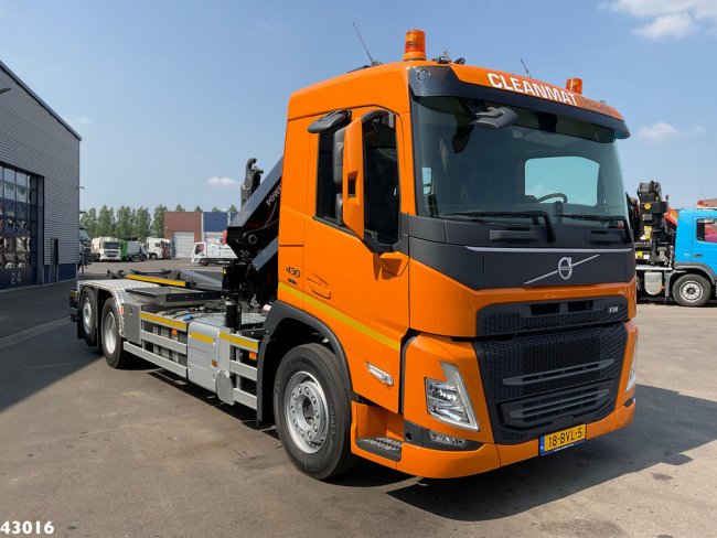 Volvo  FM 430 HMF 23 Tonmeter laadkraan Welvaarts laadkraan weegsysteem (2)