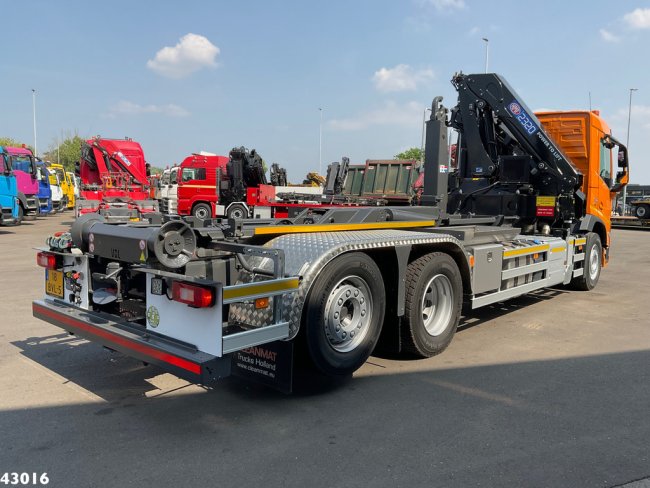 Volvo  FM 430 HMF 23 Tonmeter laadkraan Welvaarts laadkraan weegsysteem (3)