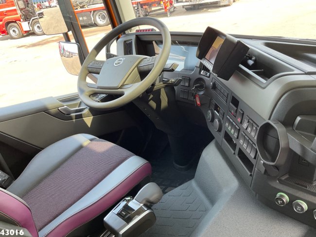 Volvo  FM 430 HMF 23 Tonmeter laadkraan Welvaarts laadkraan weegsysteem (14)