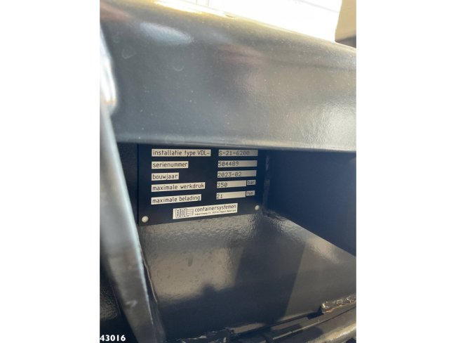 Volvo  FM 430 HMF 23 Tonmeter laadkraan Welvaarts laadkraan weegsysteem (23)
