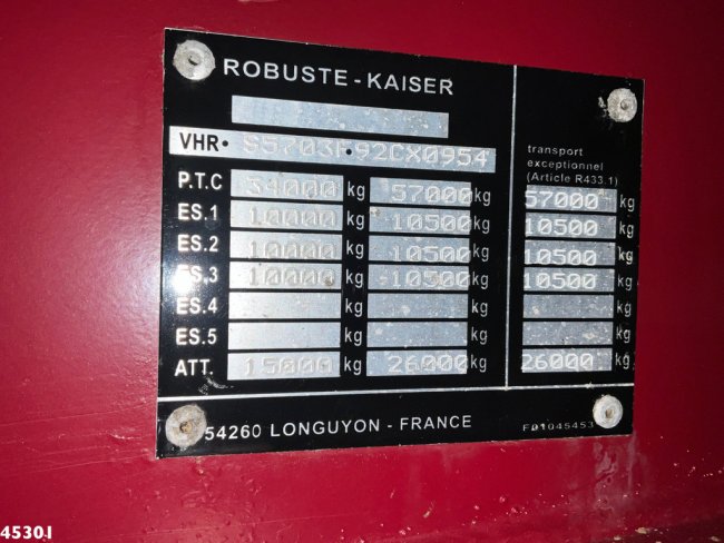 Kaiser  3-assige oplegger met oprijrampen (13)