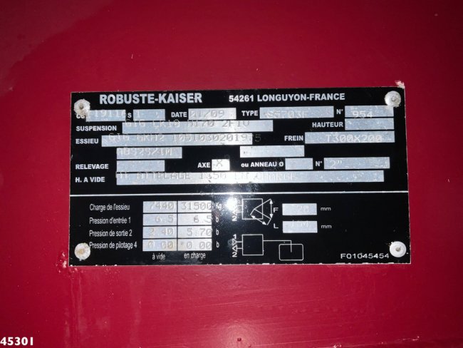 MAN  TGS 33.440 6x4 Hydrauliek + Kaiser Robuste 3-assige oplegger met oprijrampen (22)