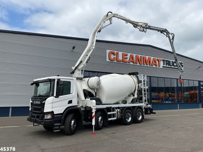 Scania  P 450 XT 8x4 Euro 6 Retarder CIFA 7m³ Mixer + Pumi Pump 25 m³ NEW AND UNUSED! (0)