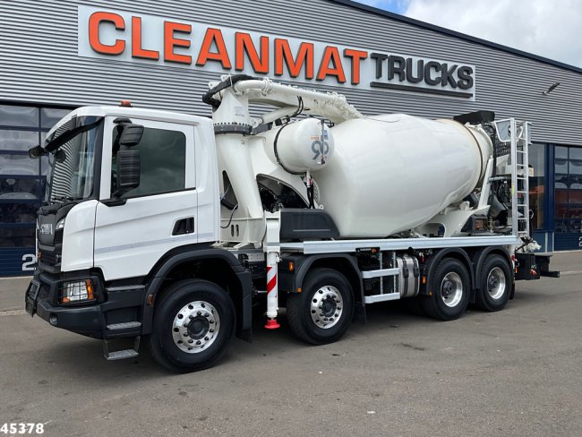 Scania  P 450 XT 8x4 Euro 6 Retarder CIFA 7m³ Mixer + Pumi Pump 25 m³ NEW AND UNUSED! (1)