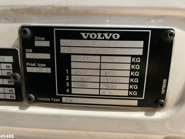 Volvo  FM 330 HMF 16 Tonmeter Z-kraan (19)