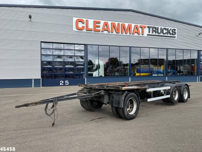 Ligthart 3-assige container aanhangwagen