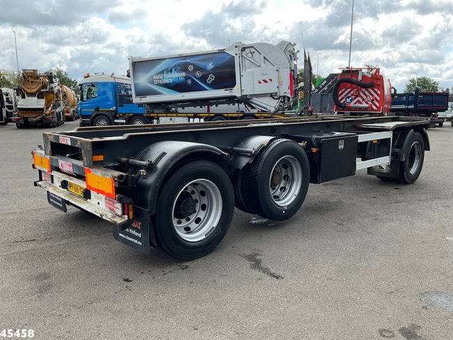Ligthart  3-assige container aanhangwagen (2)