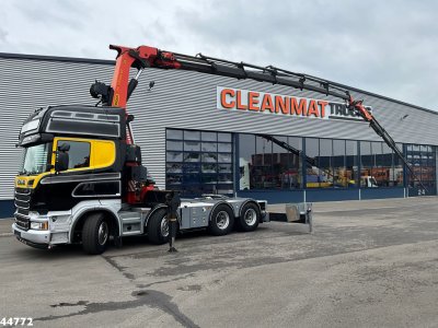 Scania R500 8x4 V8 Retarder Palfinger 53 Tonmeter laadkraan + Fly-Jib