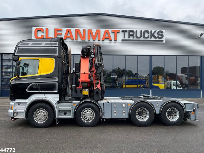 Scania  R500 8x4 V8 Retarder Palfinger 53 Tonmeter laadkraan + Fly-Jib (2)