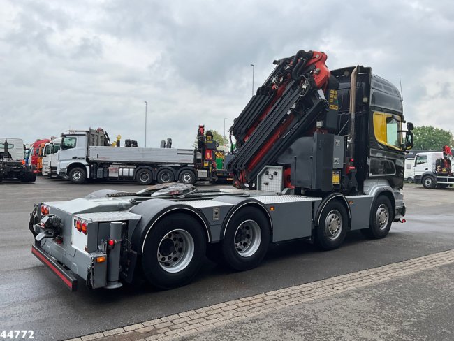 Scania  R500 8x4 V8 Retarder Palfinger 53 Tonmeter laadkraan + Fly-Jib (5)
