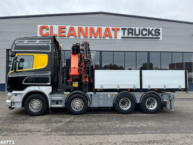 Scania  R500 8x4 V8 Retarder Palfinger 53 Tonmeter laadkraan + Fly-Jib (8)