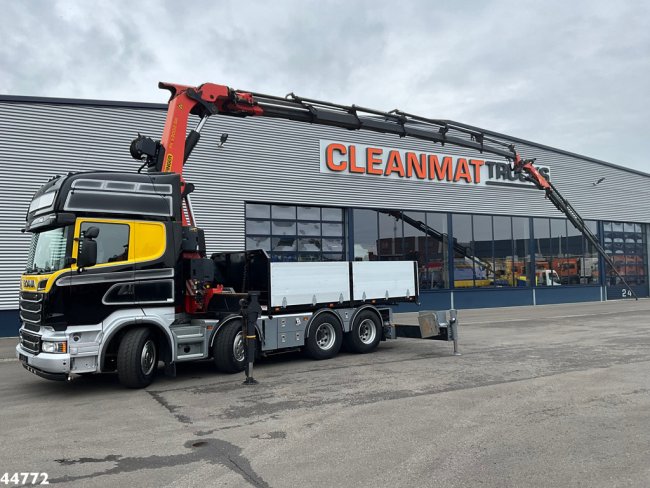 Scania  R500 8x4 V8 Retarder Palfinger 53 Tonmeter laadkraan + Fly-Jib (0)