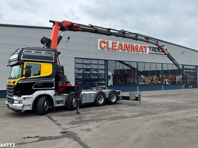 Scania  R500 8x4 V8 Retarder Palfinger 53 Tonmeter laadkraan + Fly-Jib (6)