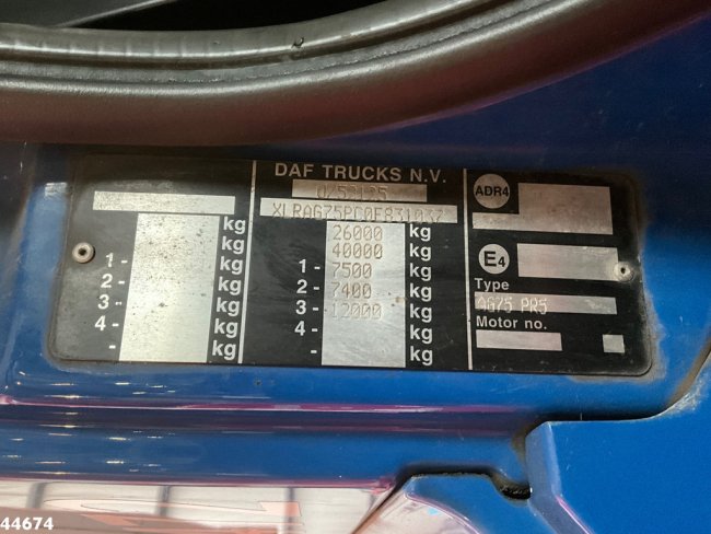 DAF  FAG 75 CF 250 Manual Geesink 22m³ (23)