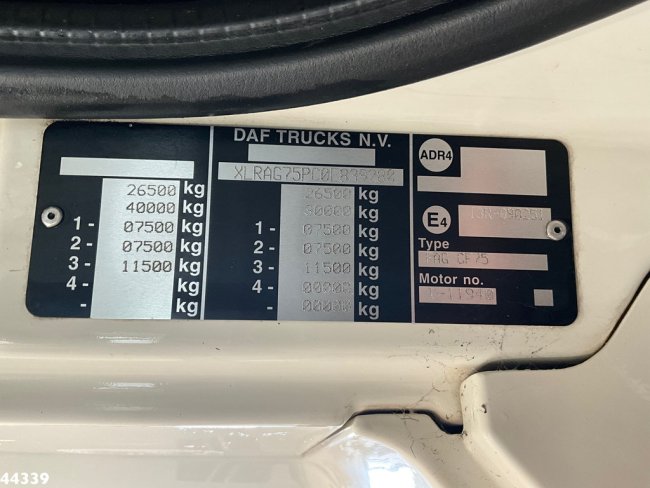 DAF  FAG 75 CF 250 20m³ Just 151.649 km! (15)