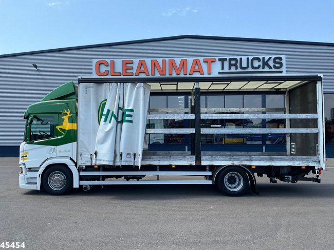 Scania  P 280 Euro 6 Schuifzeil DHollandia 4 Ton laadklep Machine transport! (1)