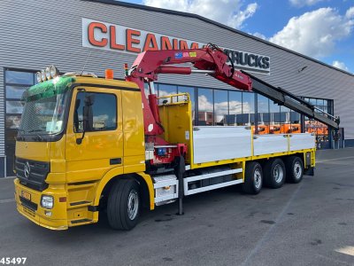 Mercedes-Benz Actros 4541 8x2 HMF 25 Tonmeter laadkraan