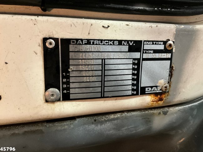 DAF  FA 55 LF 160 Bucher Eurofant 50 Just 154.678 km! (25)