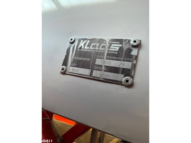 DAF  FA 45 CF 220 Klaas 34 meter Dachdeckerkran (29)