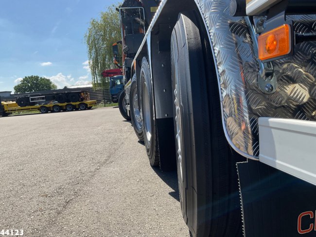 Volvo  FM 420 8x2 Hiab 25 Tonmeter laadkraan Welvaarts laadkraan weegsysteem (8)