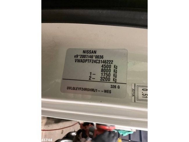 Nissan  Cabstar 45.14 kipper 7 zitplaatsen Manual Just 101.549 km! (17)