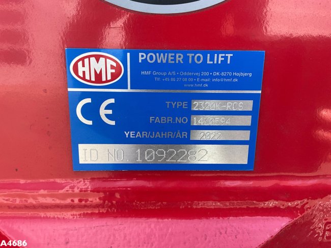 HMF  23 Tonmeter laadkraan NEW & UNUSED! (8)