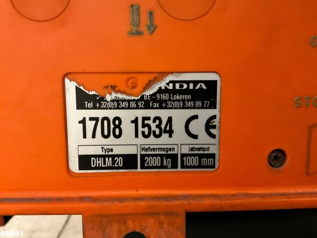 DAF  FA LF 230 Euro 6 Carrier koel / vriesunit met laadklep (28)