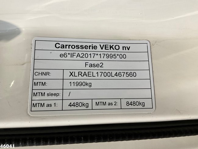 DAF  FA LF 230 Euro 6 Carrier koel / vriesunit met laadklep (32)