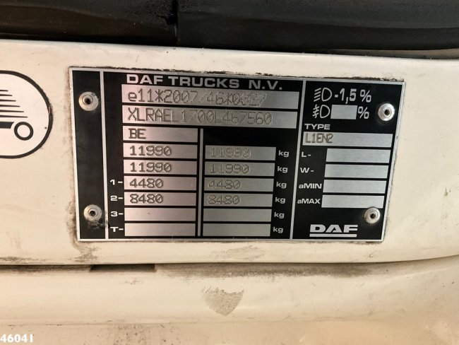 DAF  FA LF 230 Euro 6 Carrier koel / vriesunit met laadklep (33)