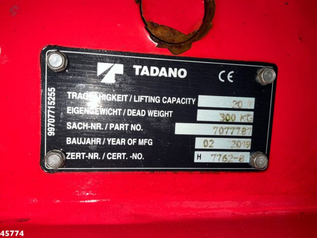 Tadano  ATF 60G-3 6x6x6 All-terrain / Mobiele kraan + Fly-Jib, 60 Ton (44)