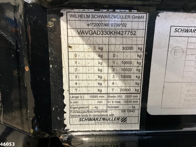 Schwarzmüller  3-assige aanhangwagen met oprijrampen (11)