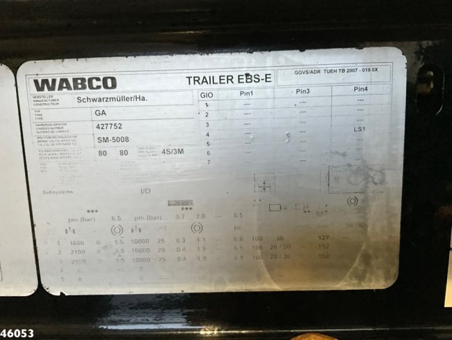 Schwarzmüller  3-assige aanhangwagen met oprijrampen (12)