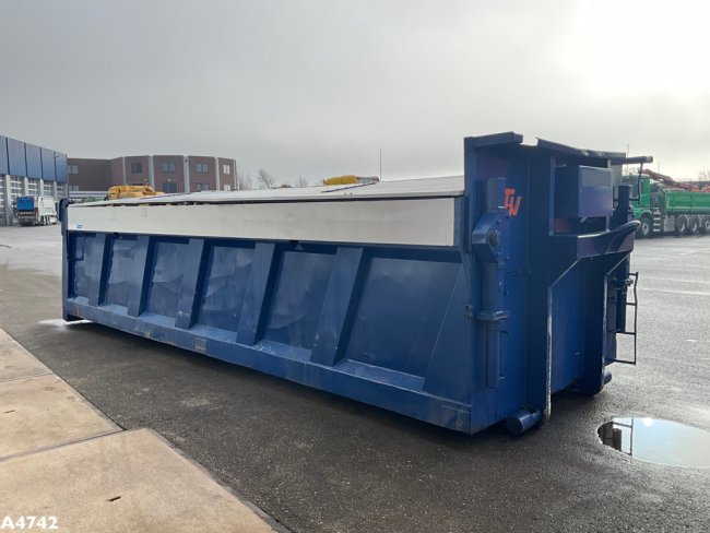 Container 23m³ met Hydraulische milieukleppen   (1)