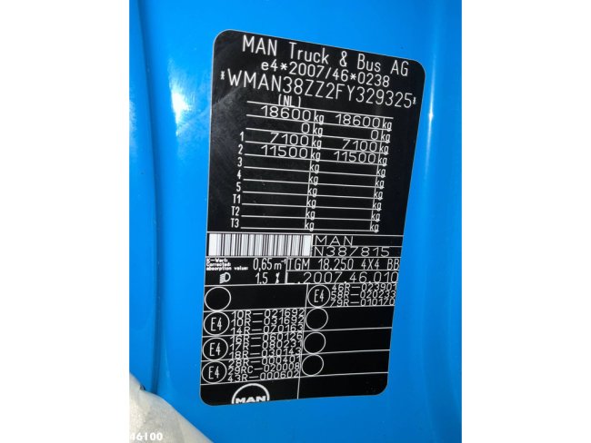 MAN  TGM 18.250 4x4 Euro 6 Full Steel Manual Just 3.979 km! (16)
