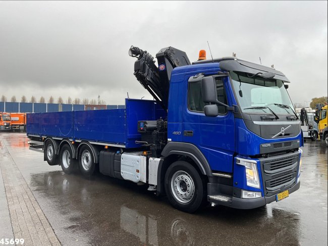 Volvo  FM 460 Euro 6 HMF 26 tonmeter laadkraan (4)