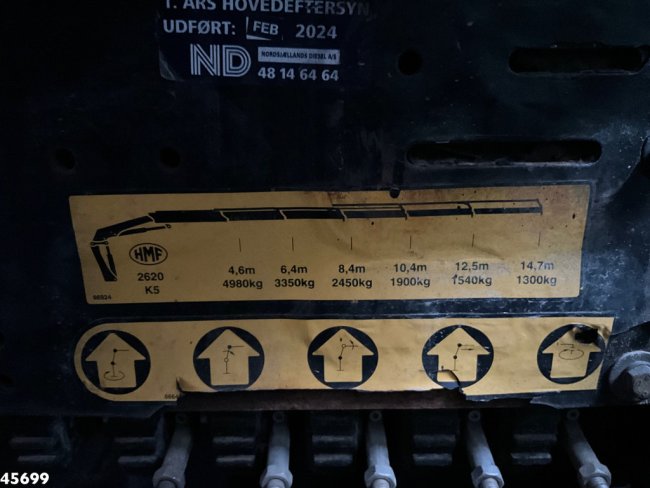 Volvo  FM 460 Euro 6 HMF 26 tonmeter laadkraan (20)