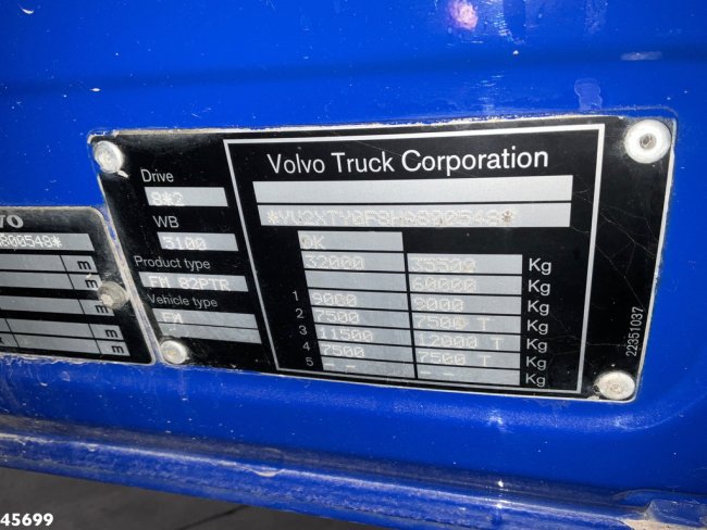 Volvo  FM 460 Euro 6 HMF 26 tonmeter laadkraan (21)