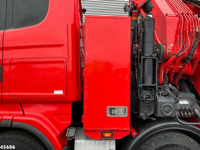 Scania  R620 V8 8x4 Hiab 105 Ton/meter laadkraan + Fly-Jib! (7)