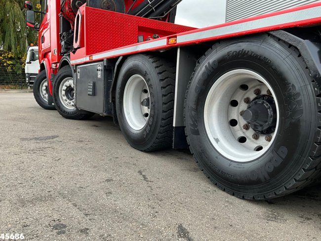 Scania  R620 V8 8x4 Hiab 105 Ton/meter laadkraan + Fly-Jib! (12)