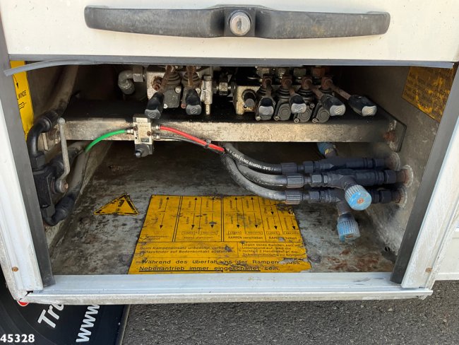 Scania  P 410 8x2 Euro 6 Retarder Autotransporter met hydraulische oprijrampen (12)