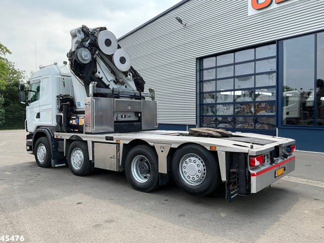 Scania  G 480 HMF 85 Tonmeter laadkraan + Fly-Jib (1)