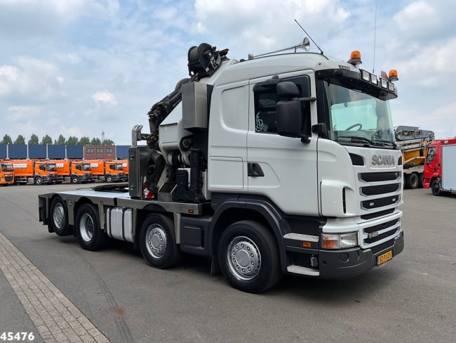 Scania  G 480 HMF 85 Tonmeter laadkraan + Fly-Jib (3)