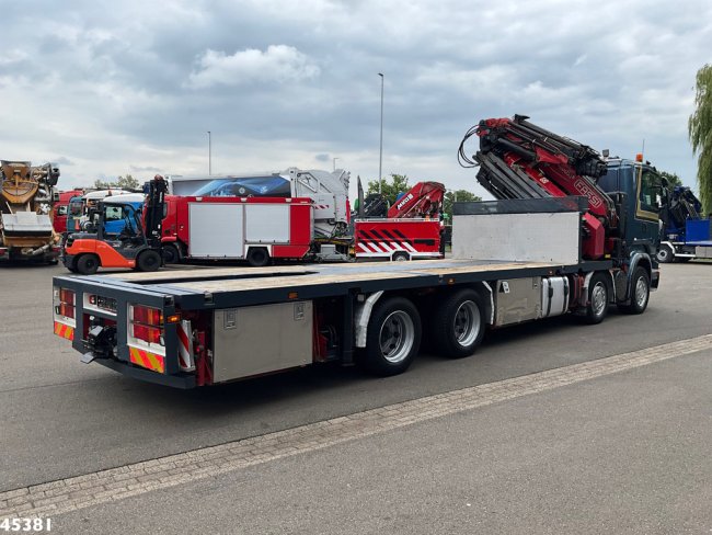 Scania  R 560 V8 Fassi 80 Tonmeter laadkraan + Fly-Jib (4)