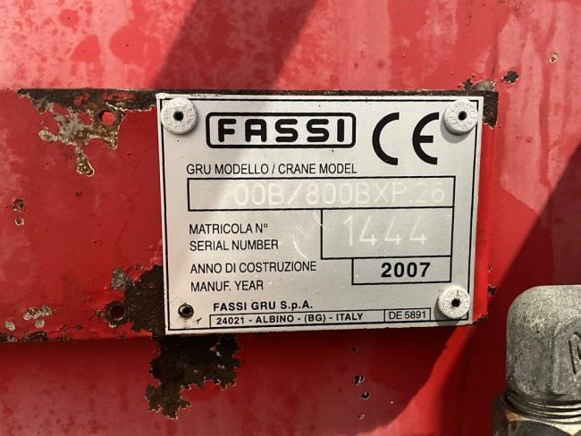 Scania  R 560 V8 Fassi 80 Tonmeter laadkraan + Fly-Jib (25)