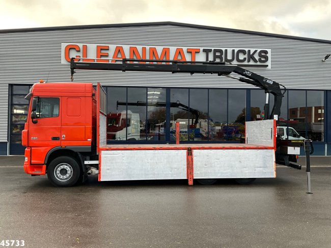 DAF  FAT 105 XF 460 6x4 Manual Full Steel Hiab 16 Tonmeter laadkraan (1)