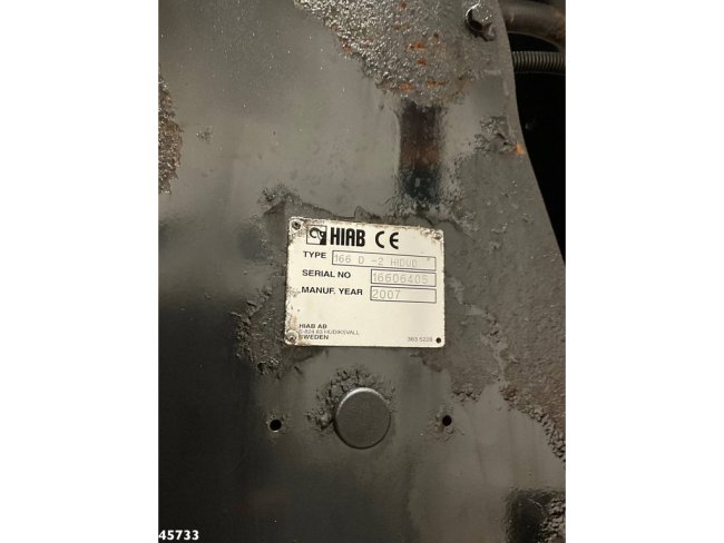 DAF  FAT 105 XF 460 6x4 Manual Full Steel Hiab 16 Tonmeter laadkraan (24)