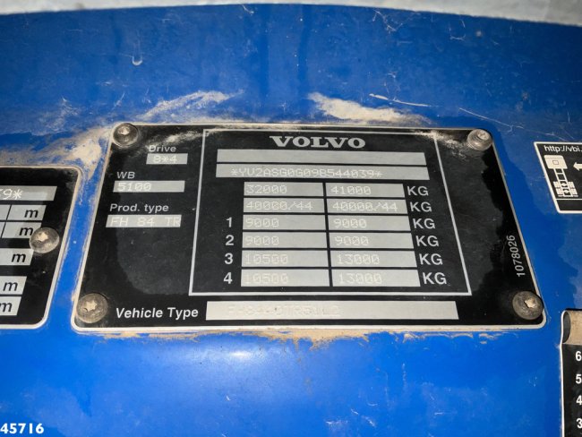 Volvo  FH 400 8x4 Fassi 80 Tonmeter laadkraan (23)